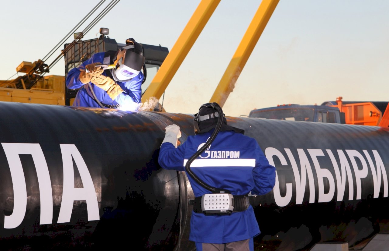 俄國透過西伯利亞輸送中國天然氣量 創單日新高