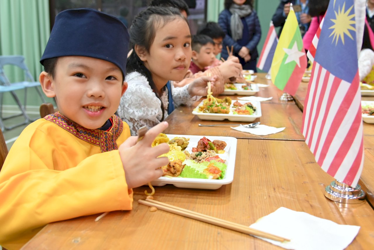 新北營養午餐再升級 吃得到東南亞7國美食