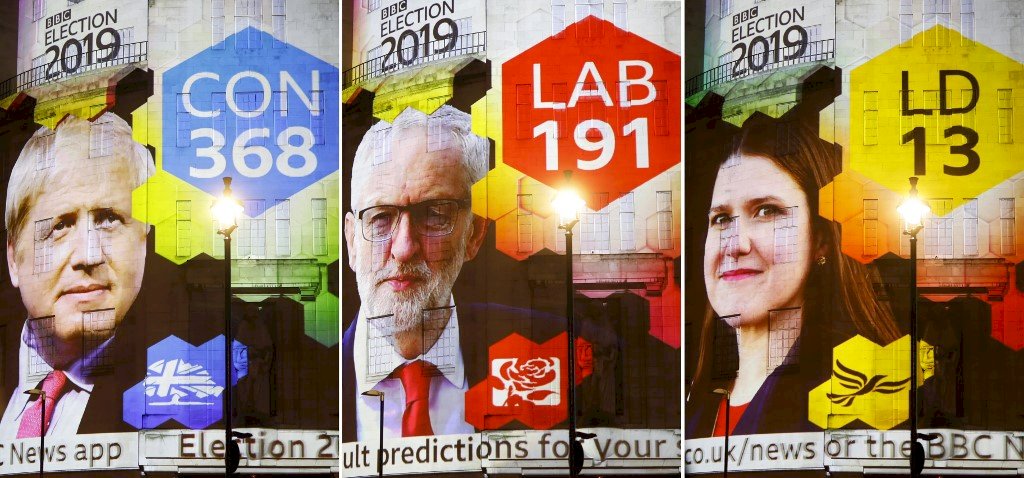 英國大選 英媒：強生保守黨席次確定過半數