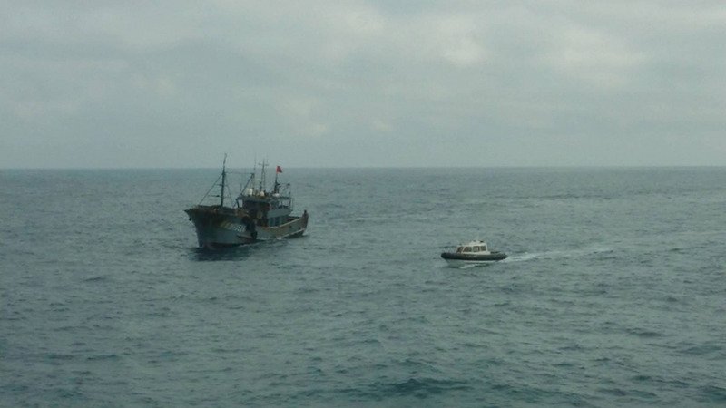 中國漁船越界捕魚爭端 印尼加強爭議海域巡邏