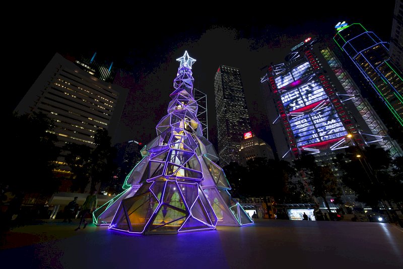 反送中陰霾籠罩 香港耶誕失去光彩