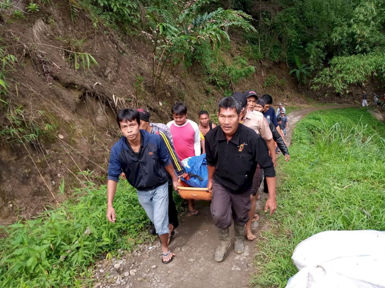 印尼巴士墜河谷 至少25死14傷