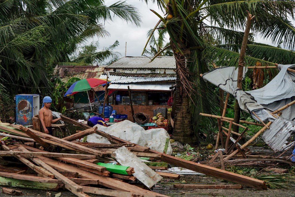 菲律賓耶誕節遇颱風來襲 死者增至41人