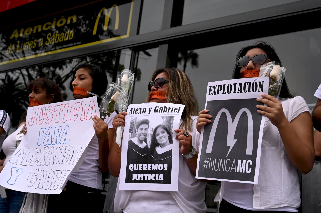 員工遭電死 祕魯麥當勞涉違反安全法規