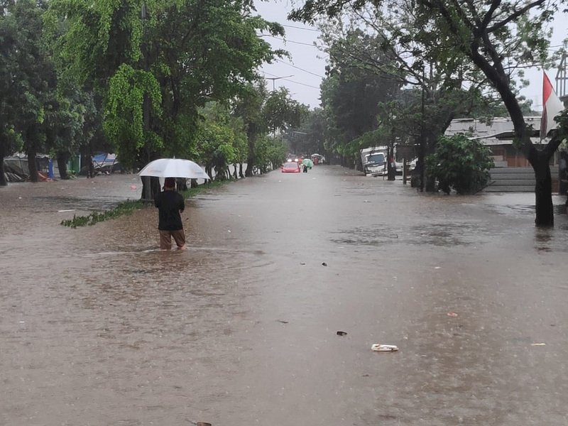 雅加達不平靜 跨年夜豪雨成災至少21死