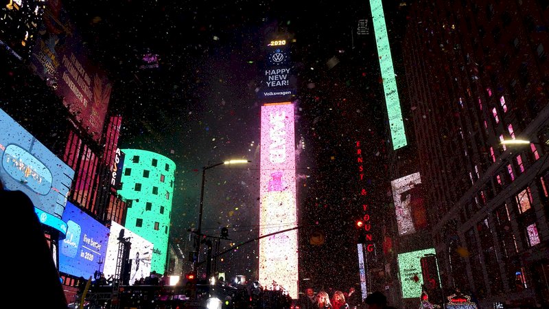 114年來首見　紐約時報廣場跨年活動改線上舉行
