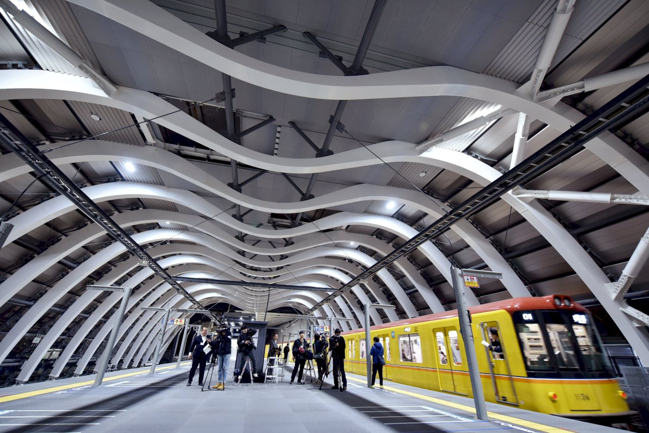 趕東奧開幕前 日本東京地鐵澀谷站啟用新站體