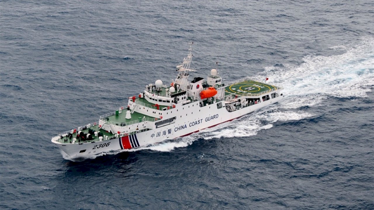 3艘中國海警船 駛入釣魚台海域