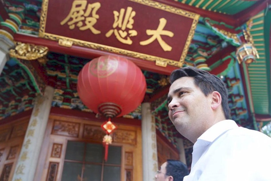 紐西蘭在野黨魁訪中 國會議員楊健安排行程