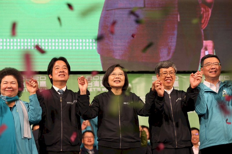 國際社會祝賀蔡總統連任 肯定台灣自由民主成就