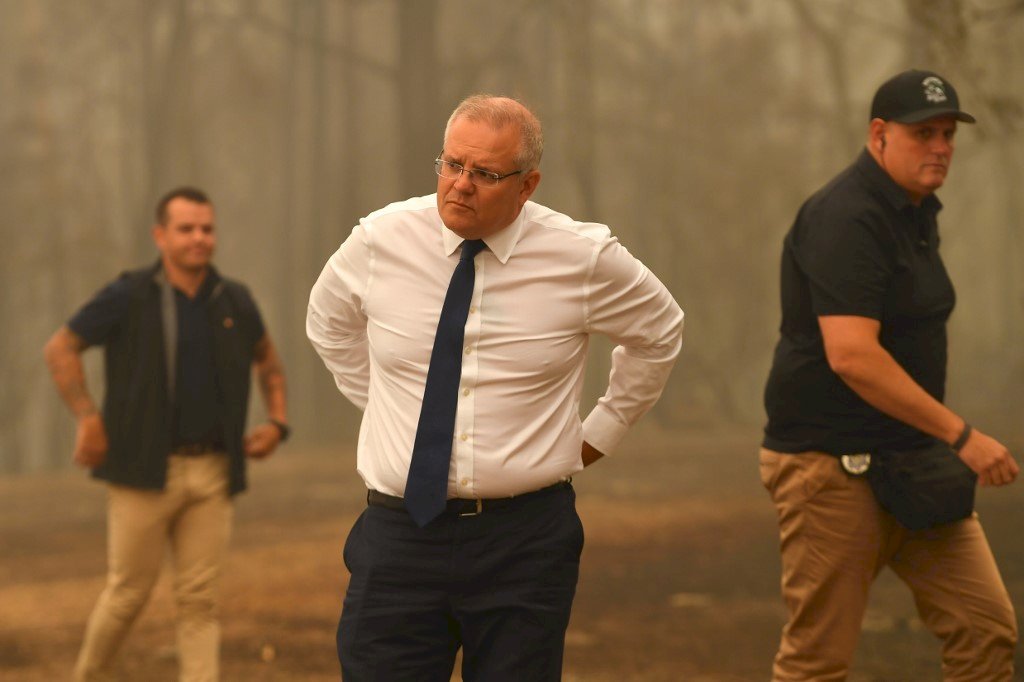 野火燒掉民望 澳洲總理支持率暴跌