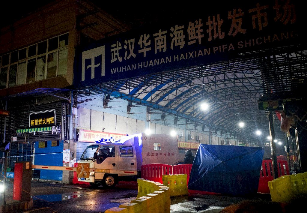 中國研究：武漢華南海鮮市場病毒從其它地方傳入