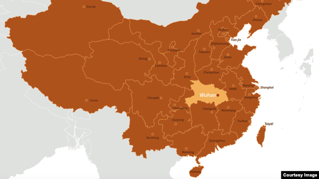 武漢肺炎 台灣指美CDC疫情地圖「標示不當」