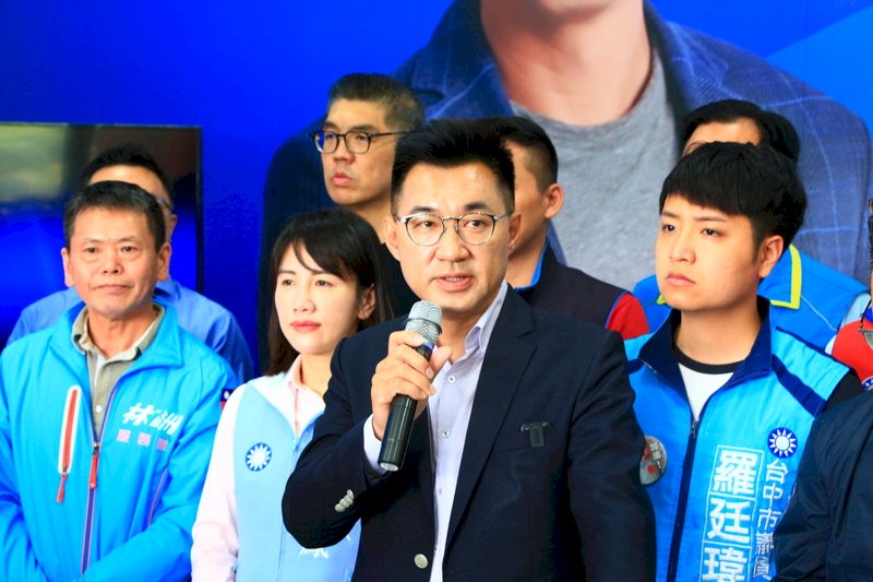 宣布參選國民黨主席 江啟臣：扛起該扛的責任