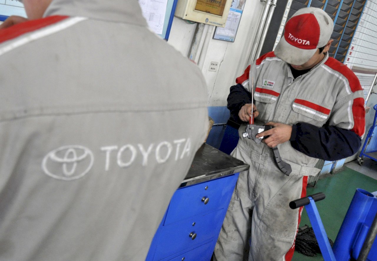 中國境內豐田3汽車工廠 17日起復工