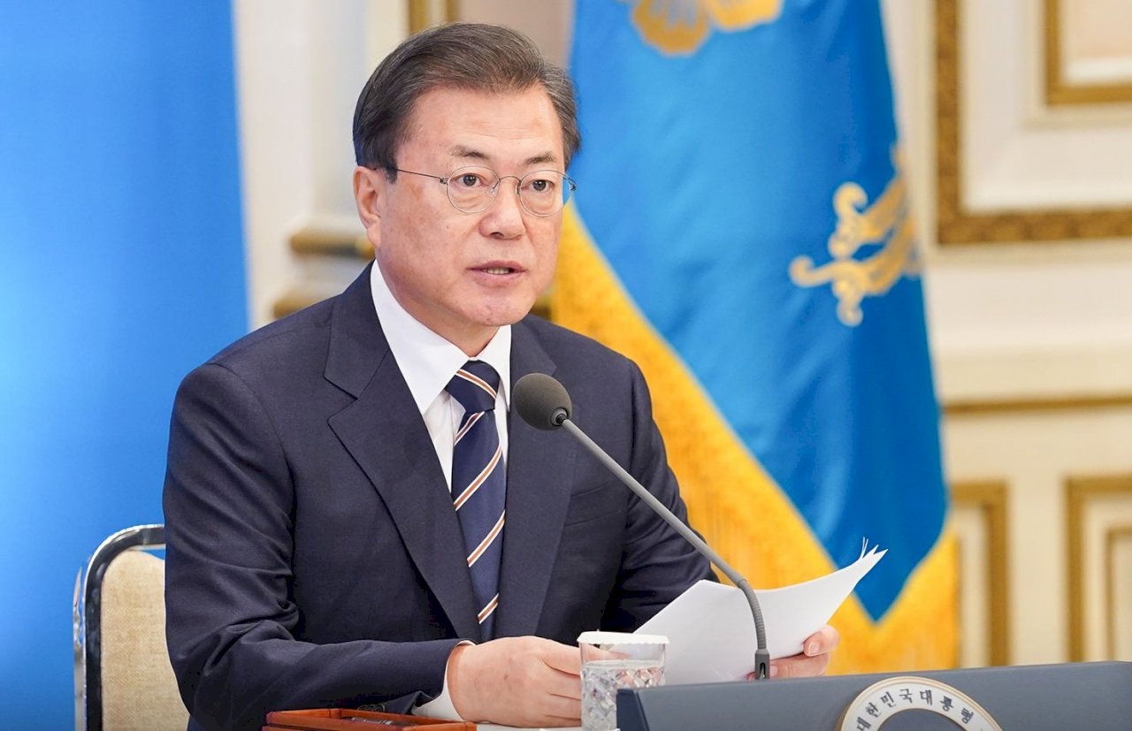 南韓總統籲北韓：信守和平協議 重返會談