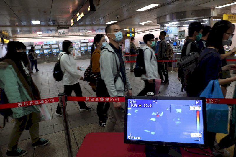 北捷台北車站試辦熱顯像儀  旅客體溫逾38度拒載