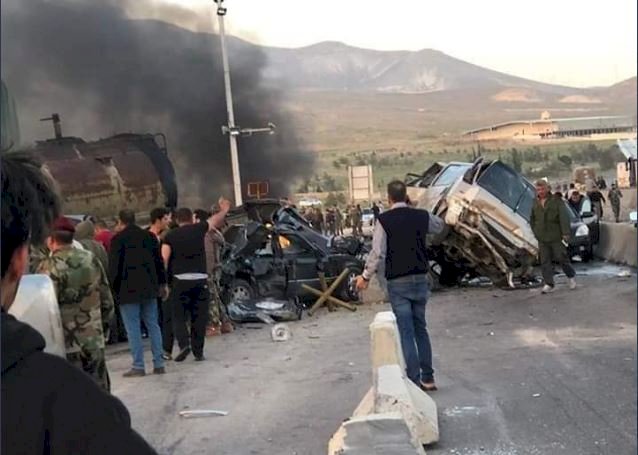敘利亞油罐車高速公路連環撞 至少30死
