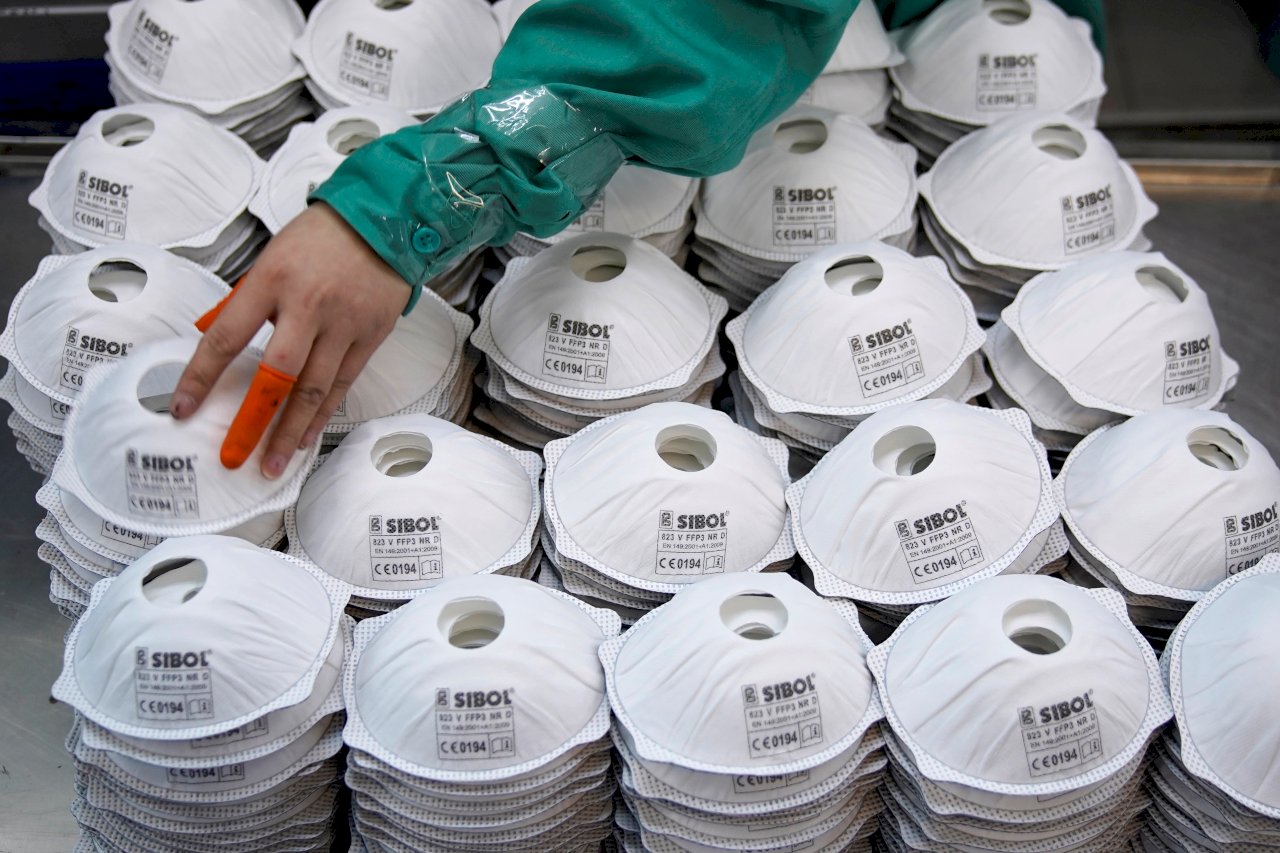 美司法部再指控一中國廠商出口14萬多個劣質KN95口罩