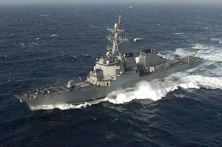 國防部證實：美驅逐艦貝瑞號航經台海