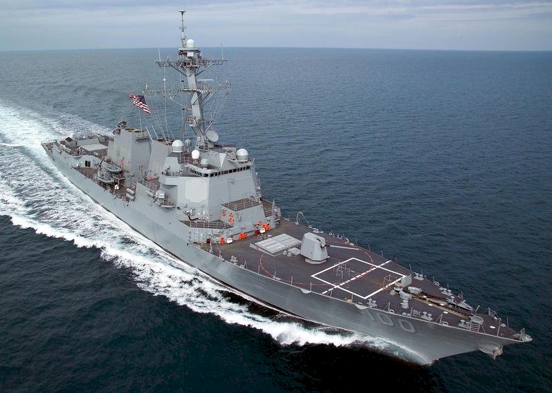 美海軍、海巡雙艦通過台海  國軍全程掌握動態