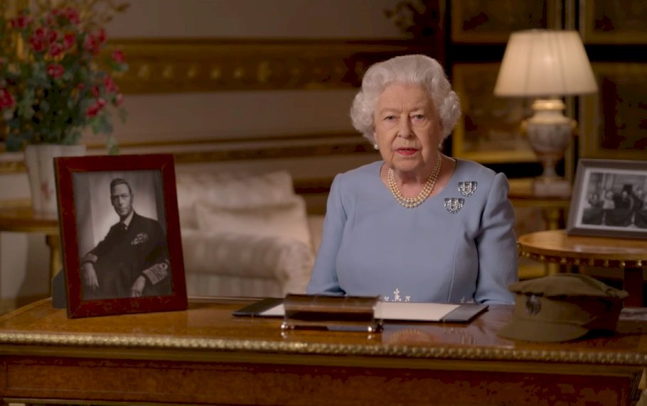 二戰歐戰勝利75週年 英女王發表全國演說