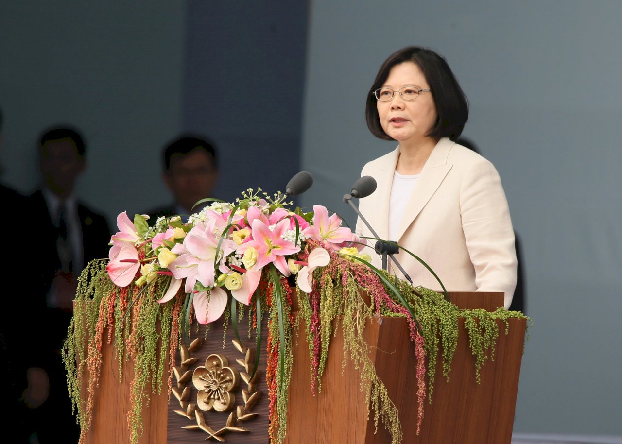 就職演說感謝全民抗疫 總統：台灣是共同體 團結共創光榮