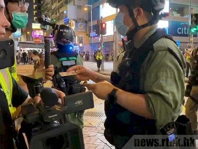 港媒組織不滿記者遭警員施暴 要求約見警務處長