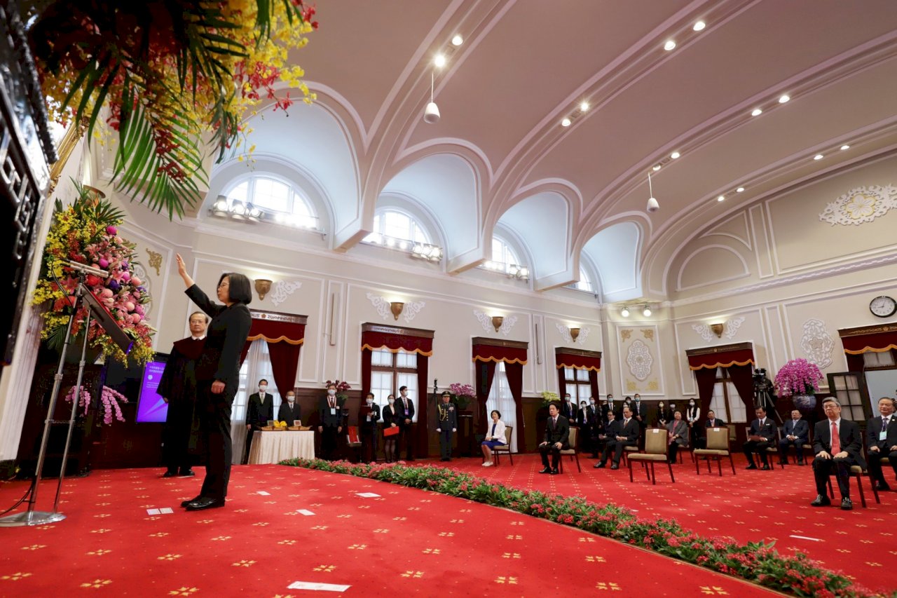 中華民國第15任總統、副總統宣誓就職 蔡總統展開第二任期