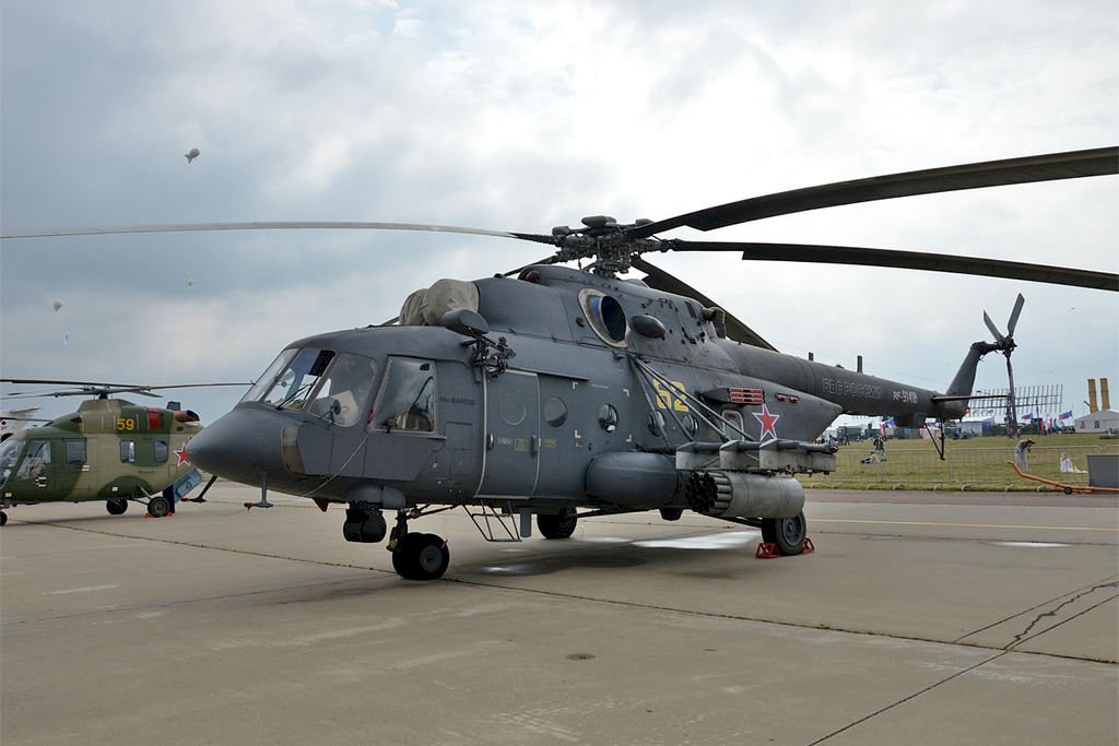 俄軍一架Mi-8直升機墜毀 4人喪命