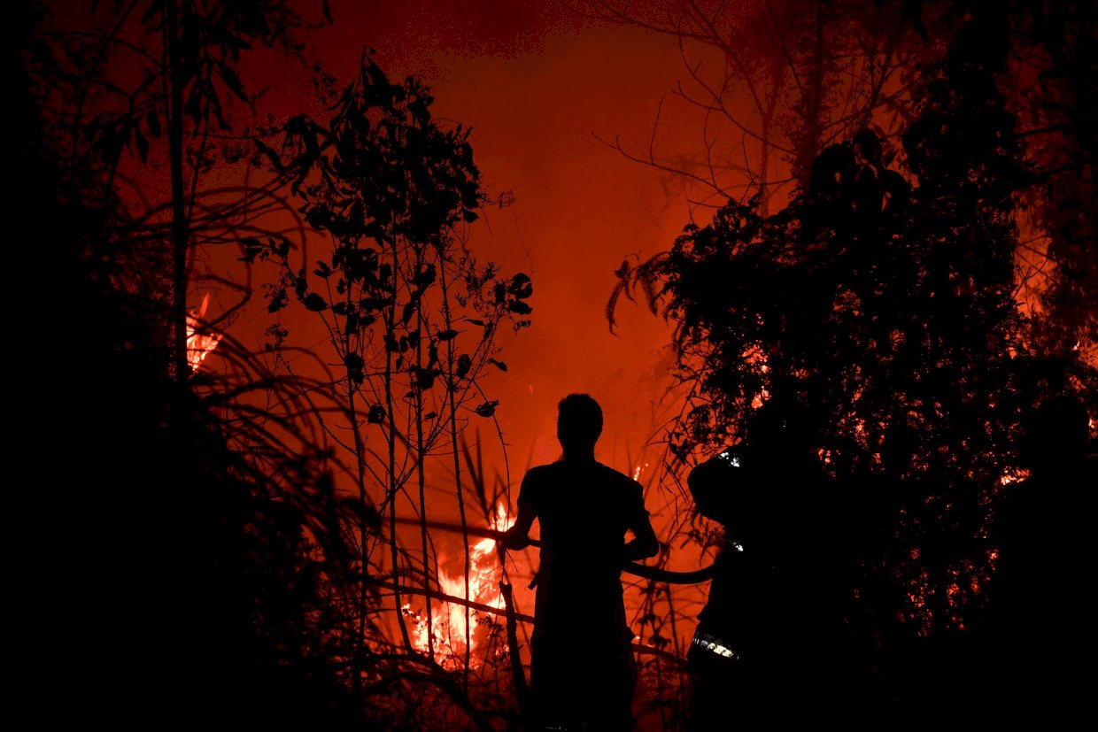 印尼雨林大火逾百起 中加里曼丹省進入緊急狀態