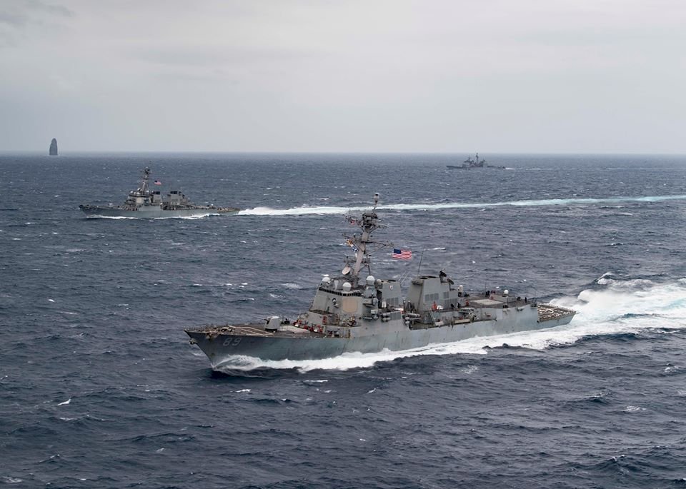 美驅逐艦航經西沙群島 再度挑戰中國主權聲索
