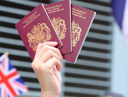 英國明年1月31日起 受理港人申請居留簽證