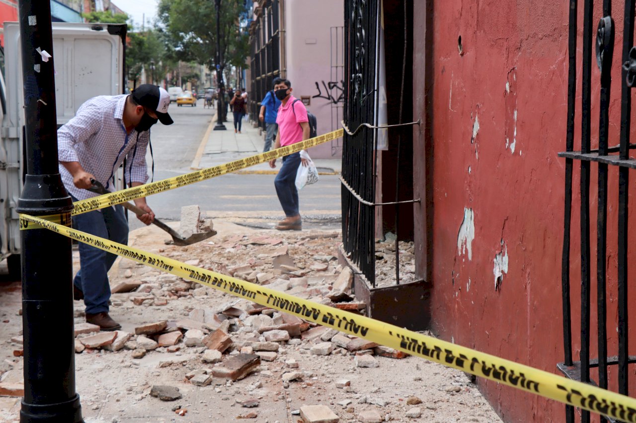 墨西哥7.4強震5死 震央附近交通中斷傷亡恐增