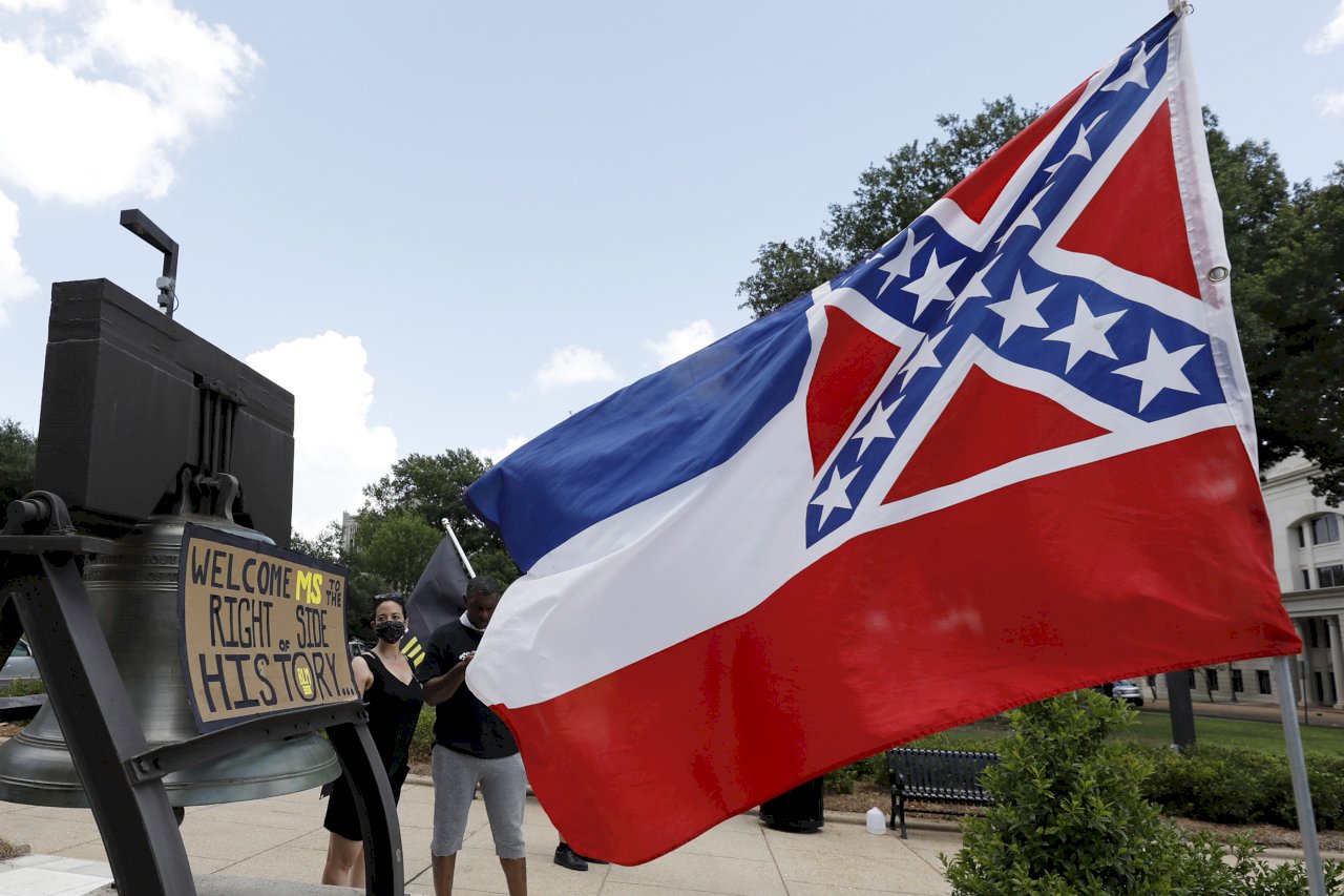 州旗含南方邦聯象徵 美密西西比州啟動修改程序