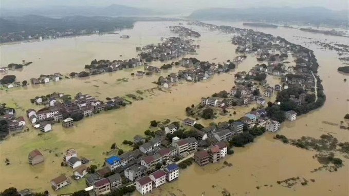 四川洪災嚴重 長江5號洪水流量將創紀錄