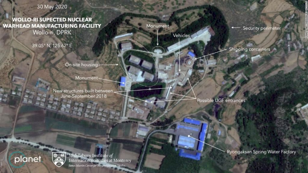 北韓疑有核彈頭工廠 新衛星影像拍到動靜