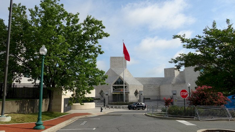 中國駐休士頓領館遭關閉 華府中使館未見異常