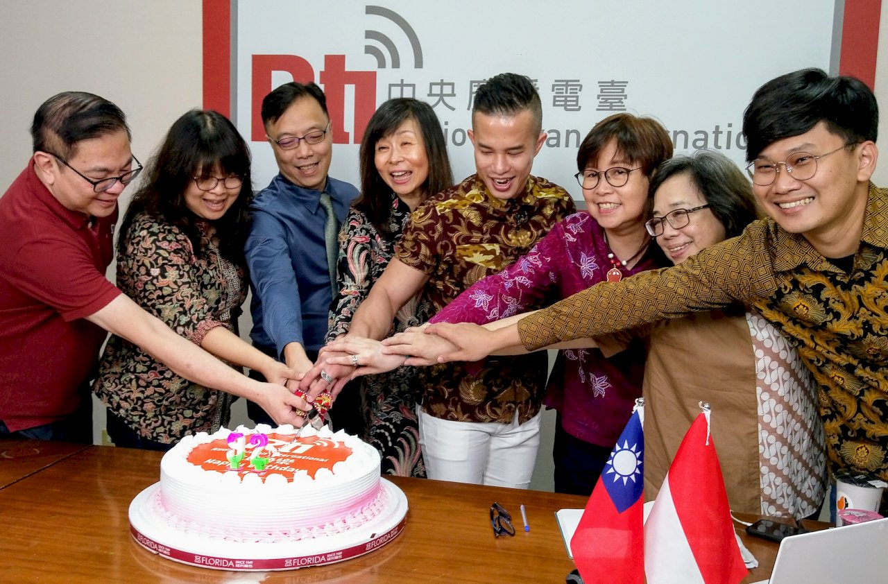 央廣印尼語視訊聽友會 路平：台灣人感激印尼移工貢獻