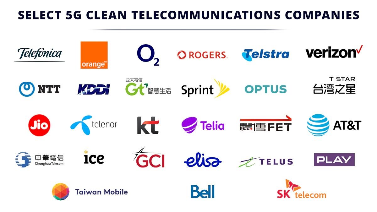 美國5G乾淨網路名單更新 台灣5家電信全入列