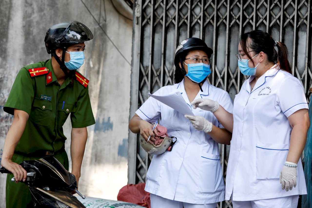 越南遏止本土疫情延燒 河內展開大規模篩檢