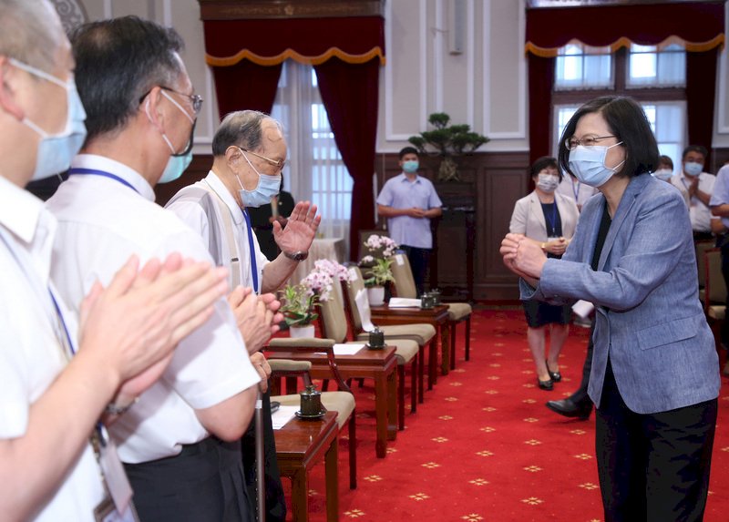 總統：國際環境變化 科技實力是台灣關鍵競爭力