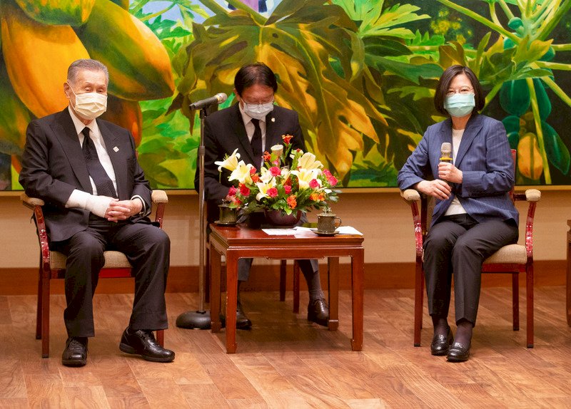 蔡總統接見日本弔唁李登輝訪台團　盼台日友好持續深化