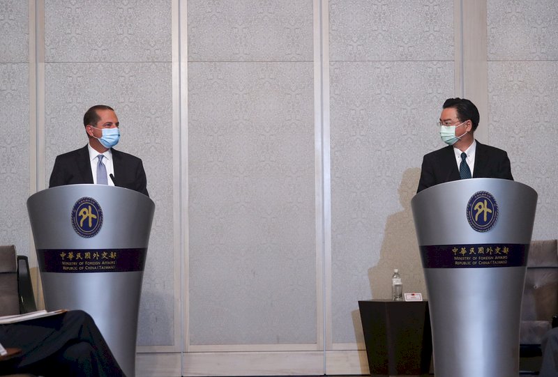 美衛生部長訪台中國感威脅 蓬佩奧：顯中共弱點