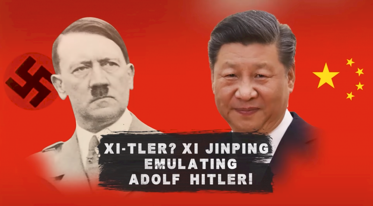 印媒將習近平希特勒相比 中國大使館威脅刪影片