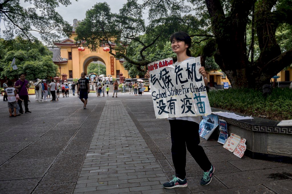 中國17歲環保小鬥士 隻身對抗氣候變遷