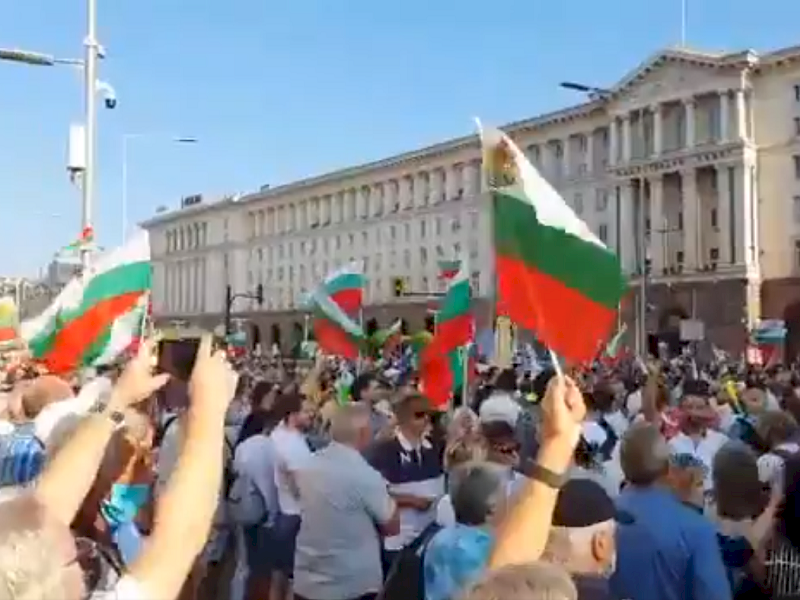 保加利亞反政府大示威 前東歐國家貪腐難禁絕