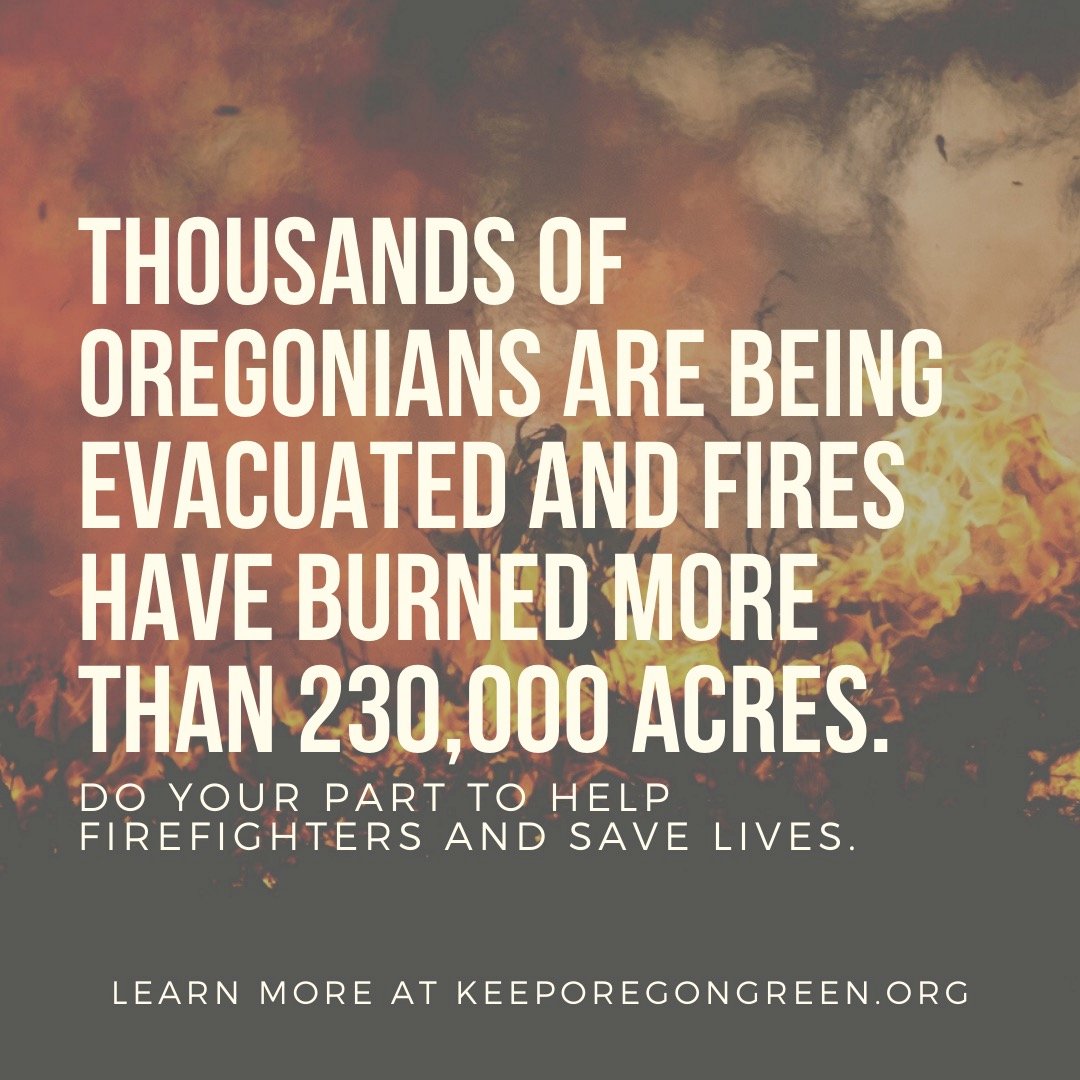 美奧勒岡州野火情勢嚴峻 死亡人數恐破州史紀錄