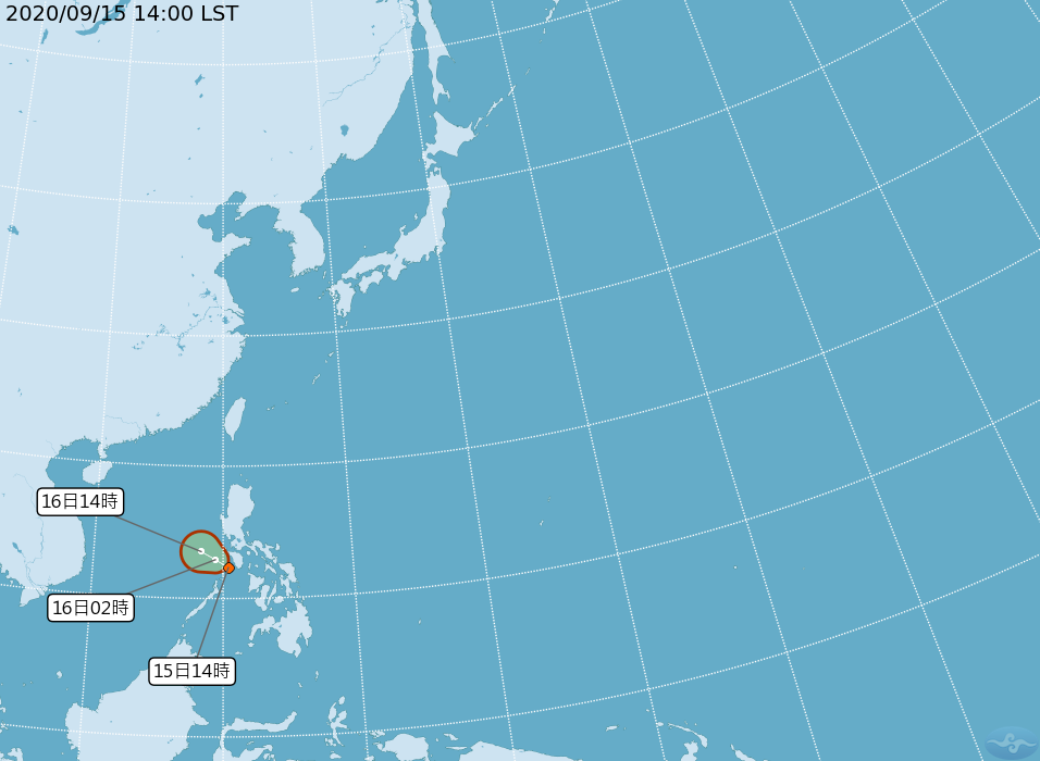 氣象局：熱低壓可能成輕颱紅霞　對台無直接影響