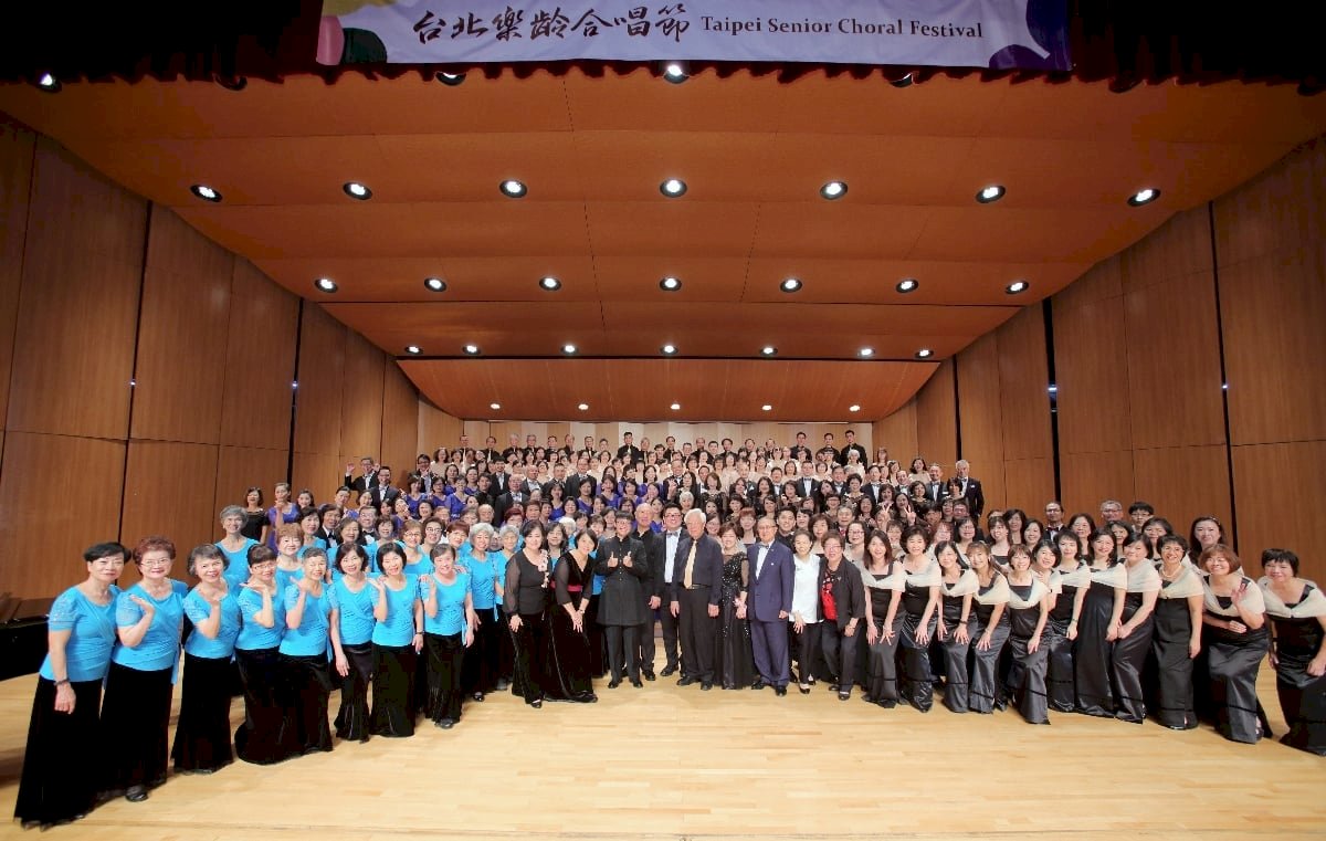 第二屆台北樂齡合唱節揭幕  500位歌者釋放音樂正能量